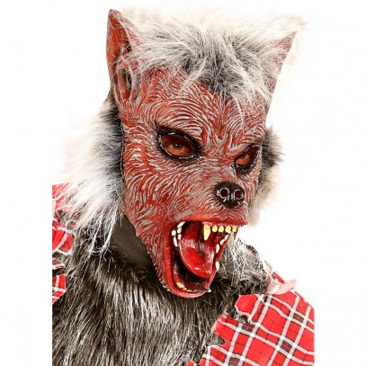 etnisch Kwijting directory Werwolf Halloween Maske für Kinder